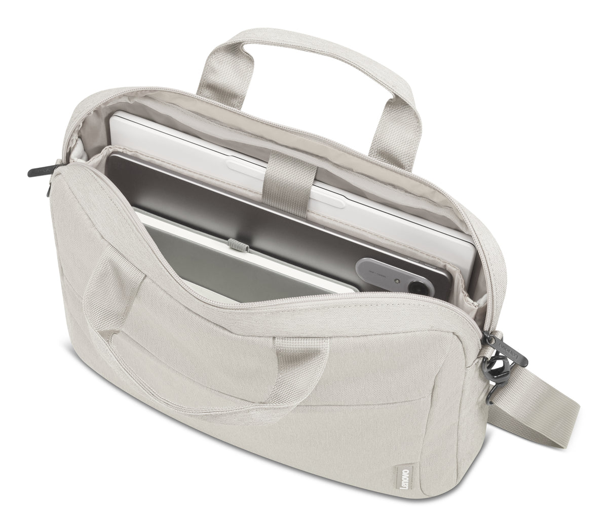 Lenovo GX41W44768 sacoche d'ordinateurs portables 40,6 cm (16") Sac Toploader Beige - vue 2