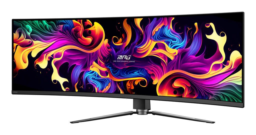 MSI MPG 491CQP QD-OLED Écran PC 49" Dual WQHD 5120 x 1440 Noir