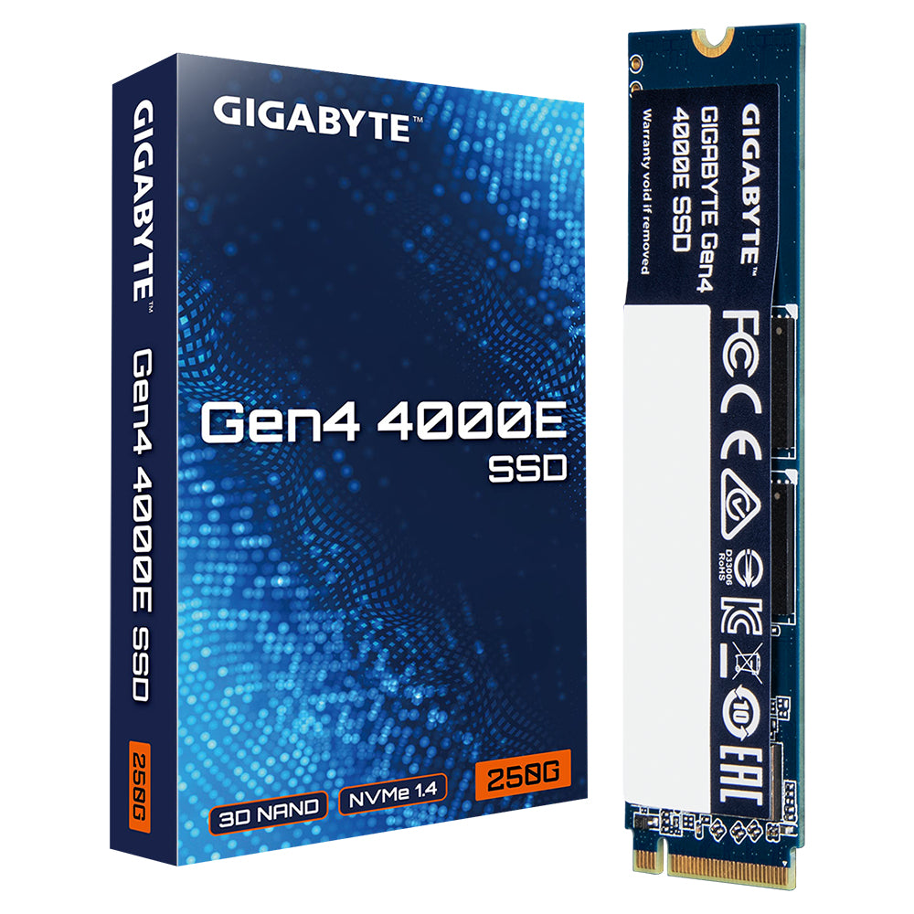 GIGABYTE Gen4 4000E 250 Go M.2 PCI Express 4.0 NVMe 3D NAND