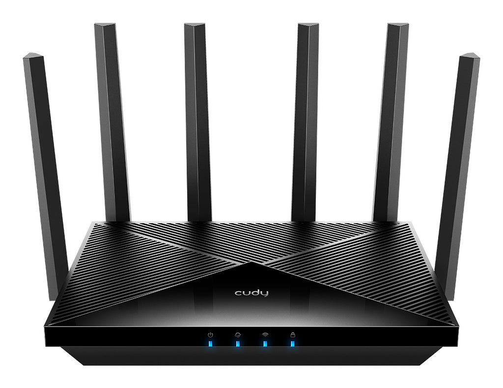 Cudy WR6500 Routeur Sans Fil Gigabit Ethernet Bi-bande 2,4 GHz / 5 GHz, Noir