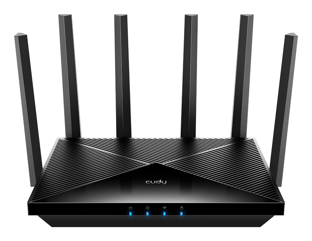 Cudy WR6500 Routeur Sans Fil Gigabit Ethernet Bi-bande 2,4 GHz / 5 GHz, Noir