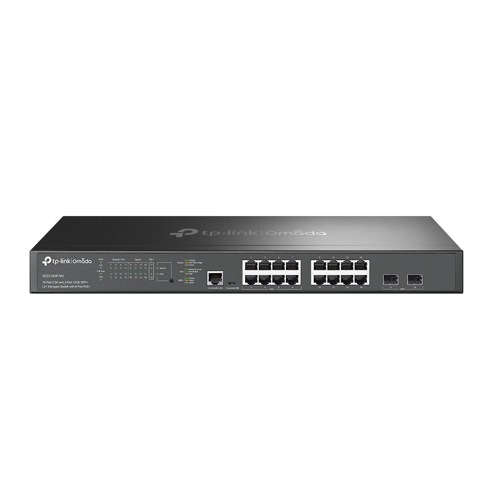 TP-Link Omada SG3218XP-M2 Commutateur Géré L2+ 2.5G Ethernet PoE 1U Noir