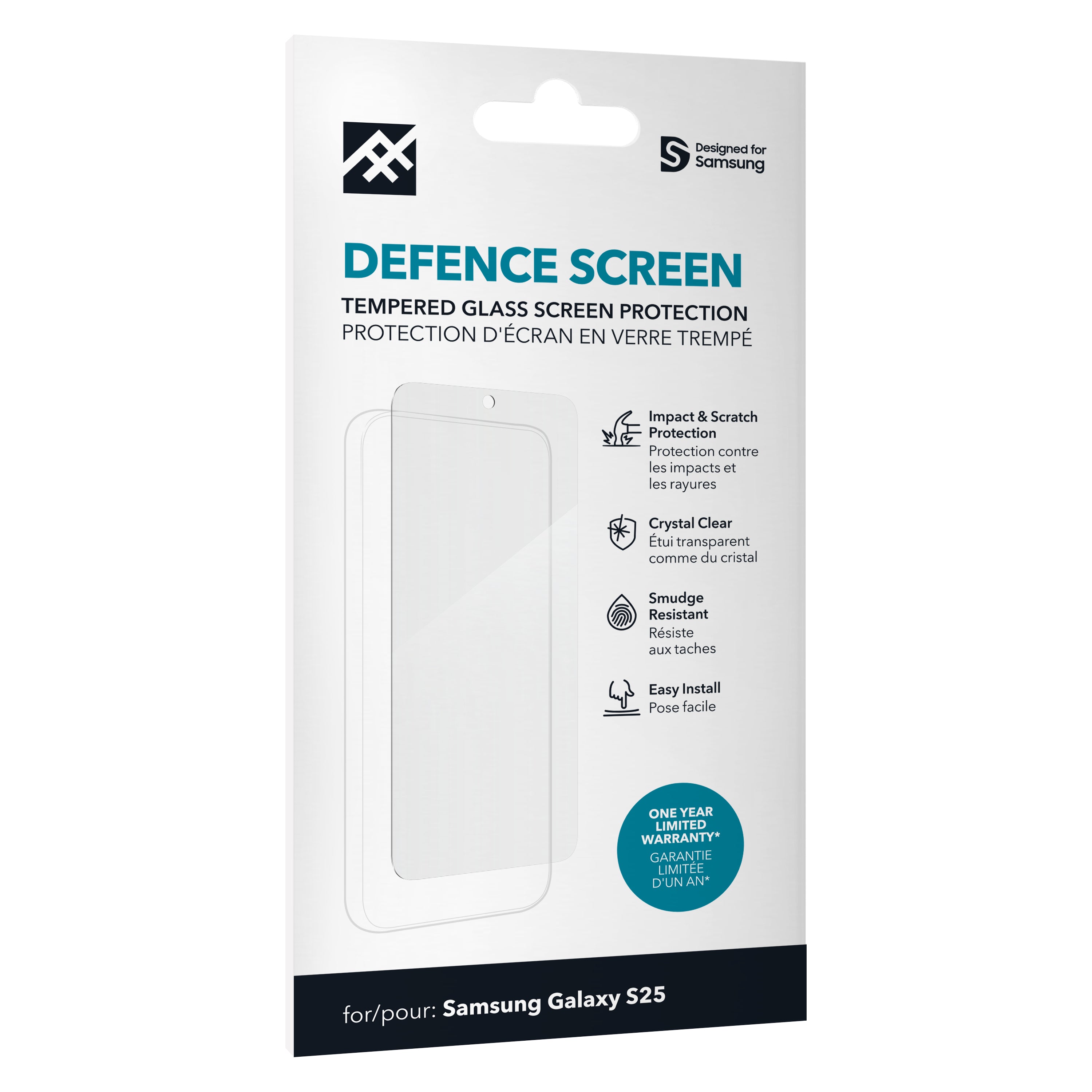 IFROGZ IFROGZ Defence Glass Protection d'écran transparent Samsung 1 pièce(s)