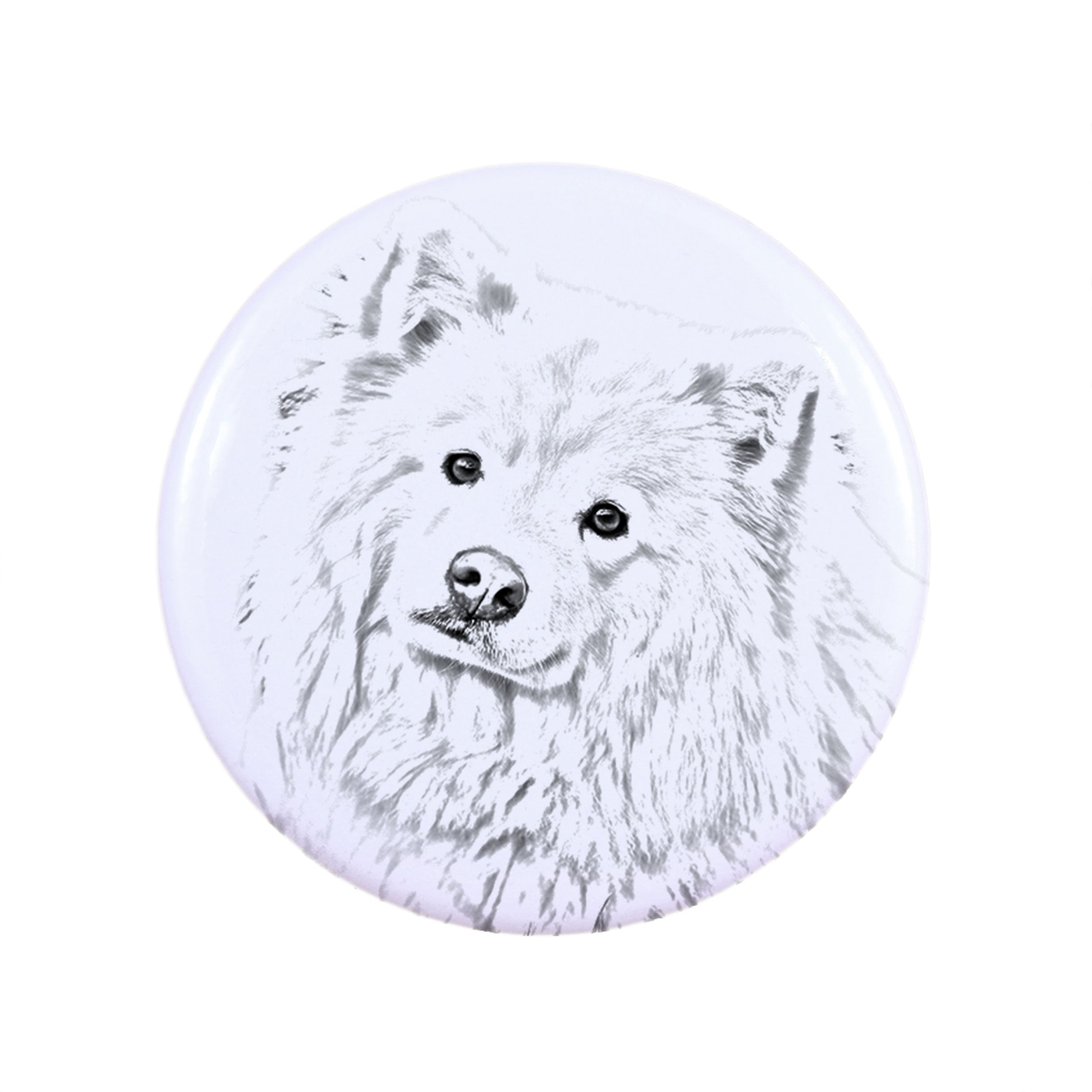 Finnish Lapphund, Finnish Lapponian Dog - pin with your dog, add your own photo, Art-Dog brand