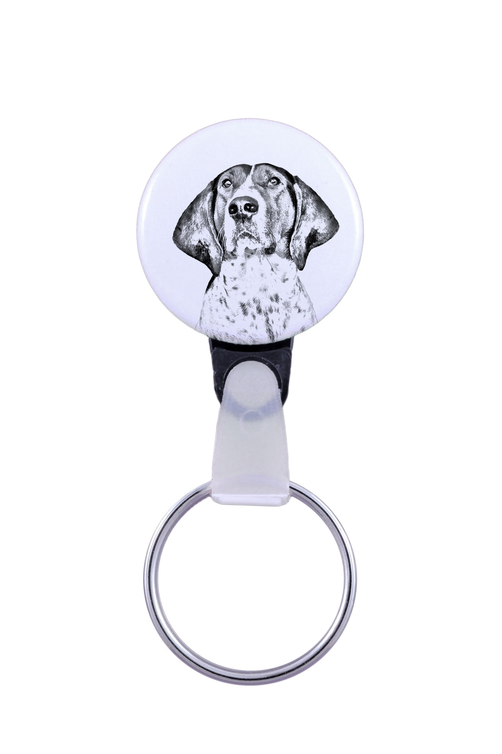 Treeing Walker Coonhound - keychain with a dog portrait, pendant with the brand's own Art-Dog graphics