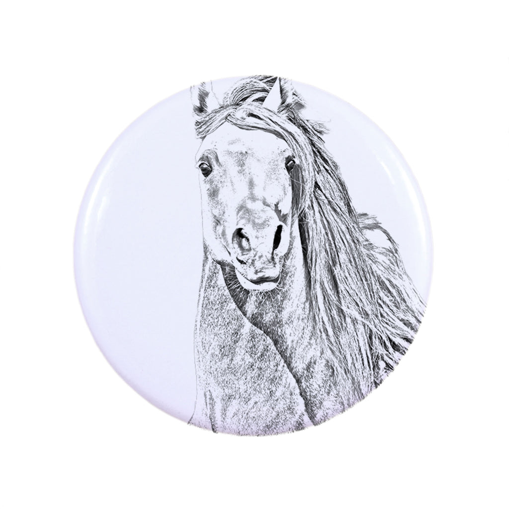 Pintabian - magnet with a horse, a unique imprint of the Art-Dog horse brand