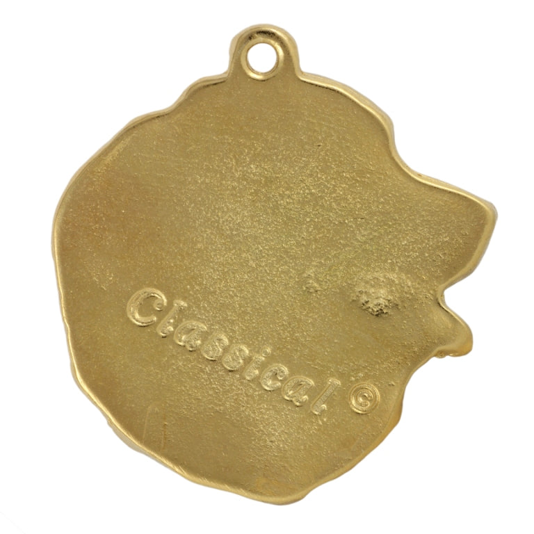 Bernese Mountain Dog, Berner Sennenhund I - Dog necklace in gift box, gold-plated pendant for dog fan, striking jewellery by Art-Dog