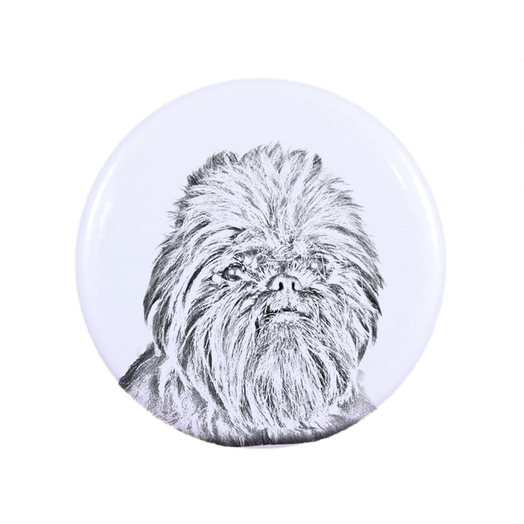 Affenpinscher, Affen, Affie - magnet with a dog's pupil, exceptionally light, strong magnet, handmade product by the Art-Dog brand