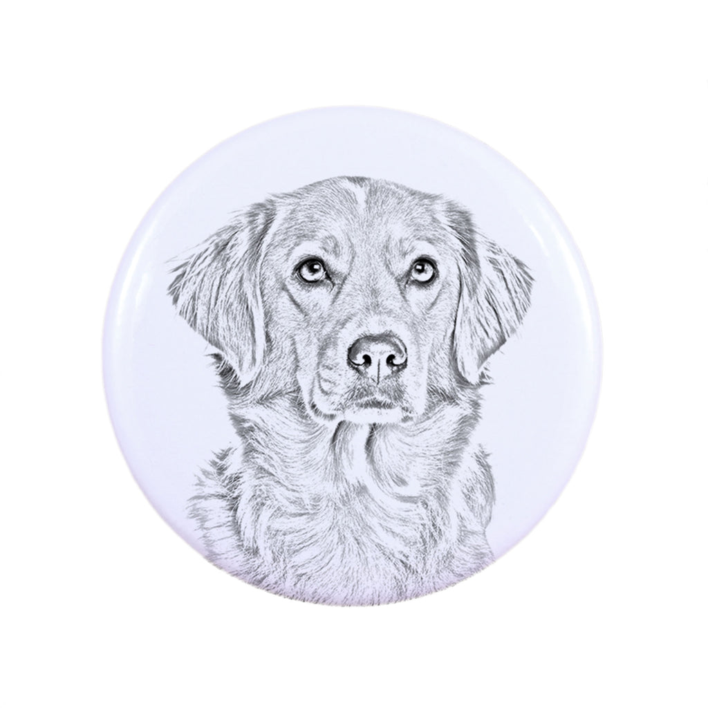 Nova Scotia Duck Tolling Retriever, Yarmouth Toller - pin with your dog, add your own photo, Art-Dog brand