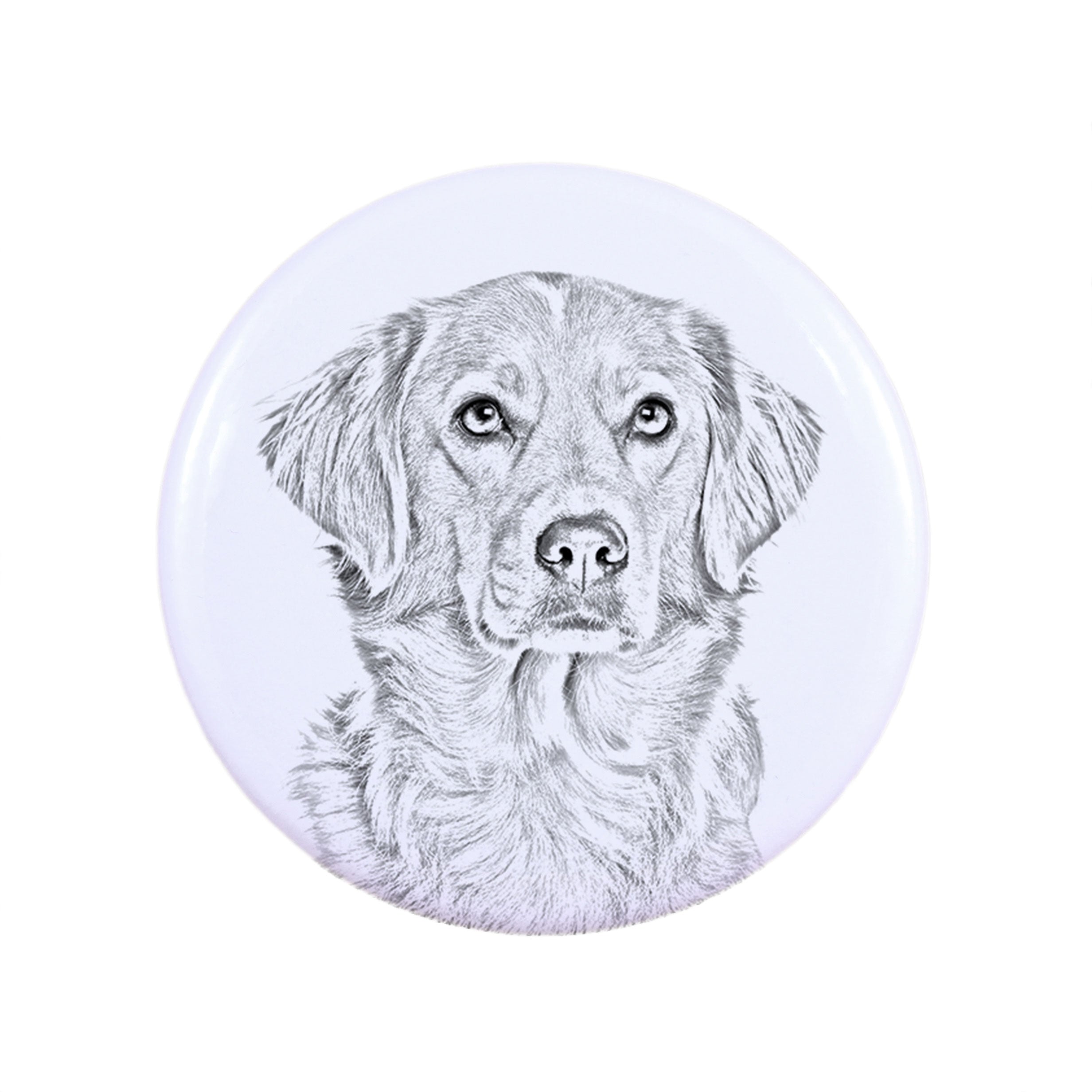 Nova Scotia Duck Tolling Retriever, Yarmouth Toller - pin with your dog, add your own photo, Art-Dog brand