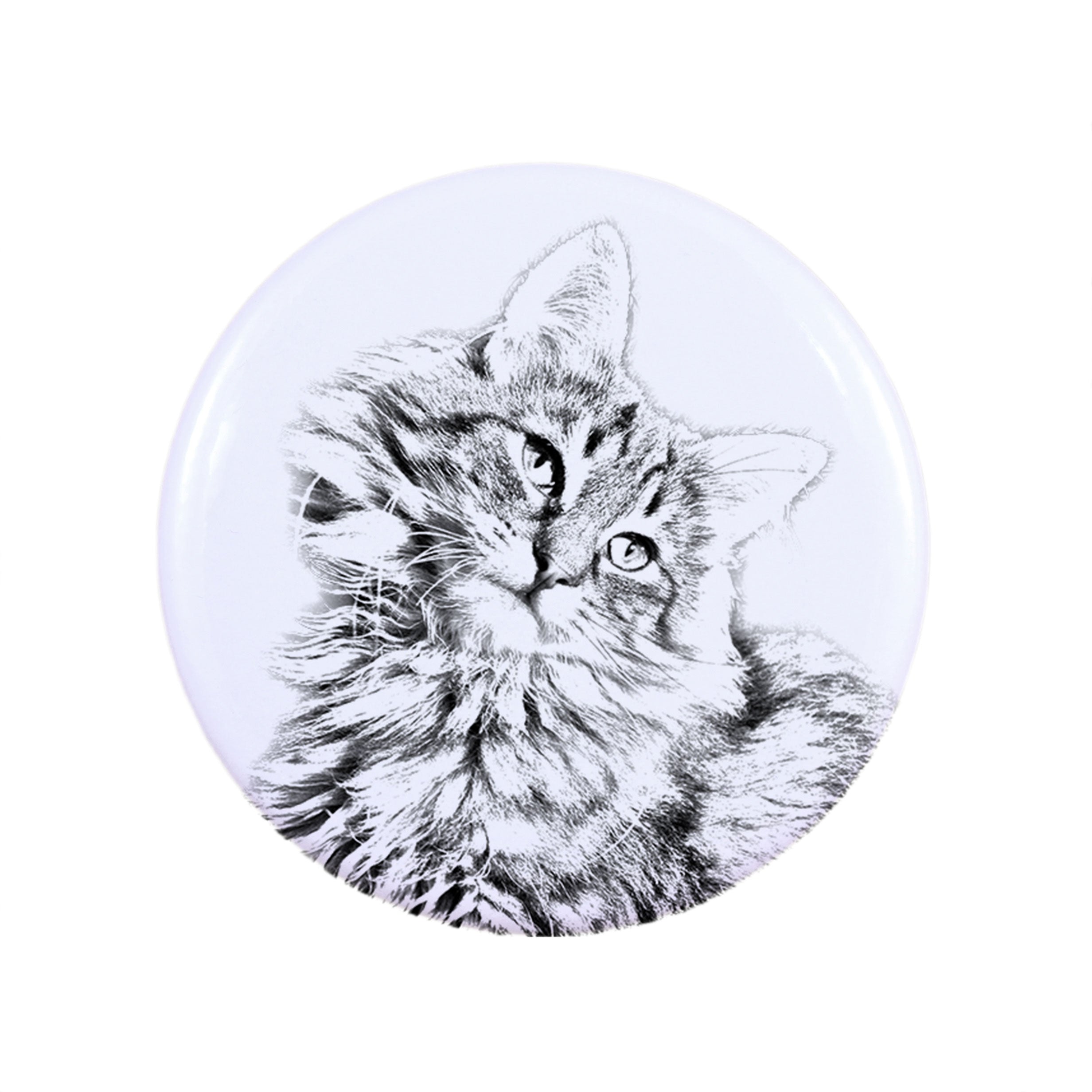 Norwegian Forest - collection of unique magnets, own photo, Art-Dog brand