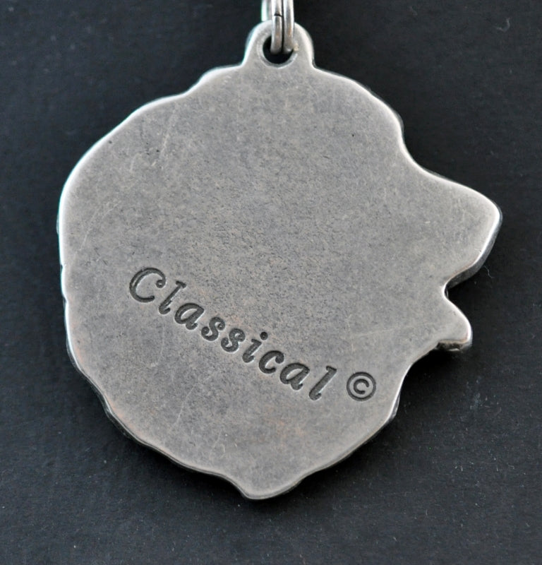 Bernese Mountain Dog, Berner Sennenhund I - Necklace with dog, silver-plated pendant for dog fan, unique jewelry by Art-Dog brand
