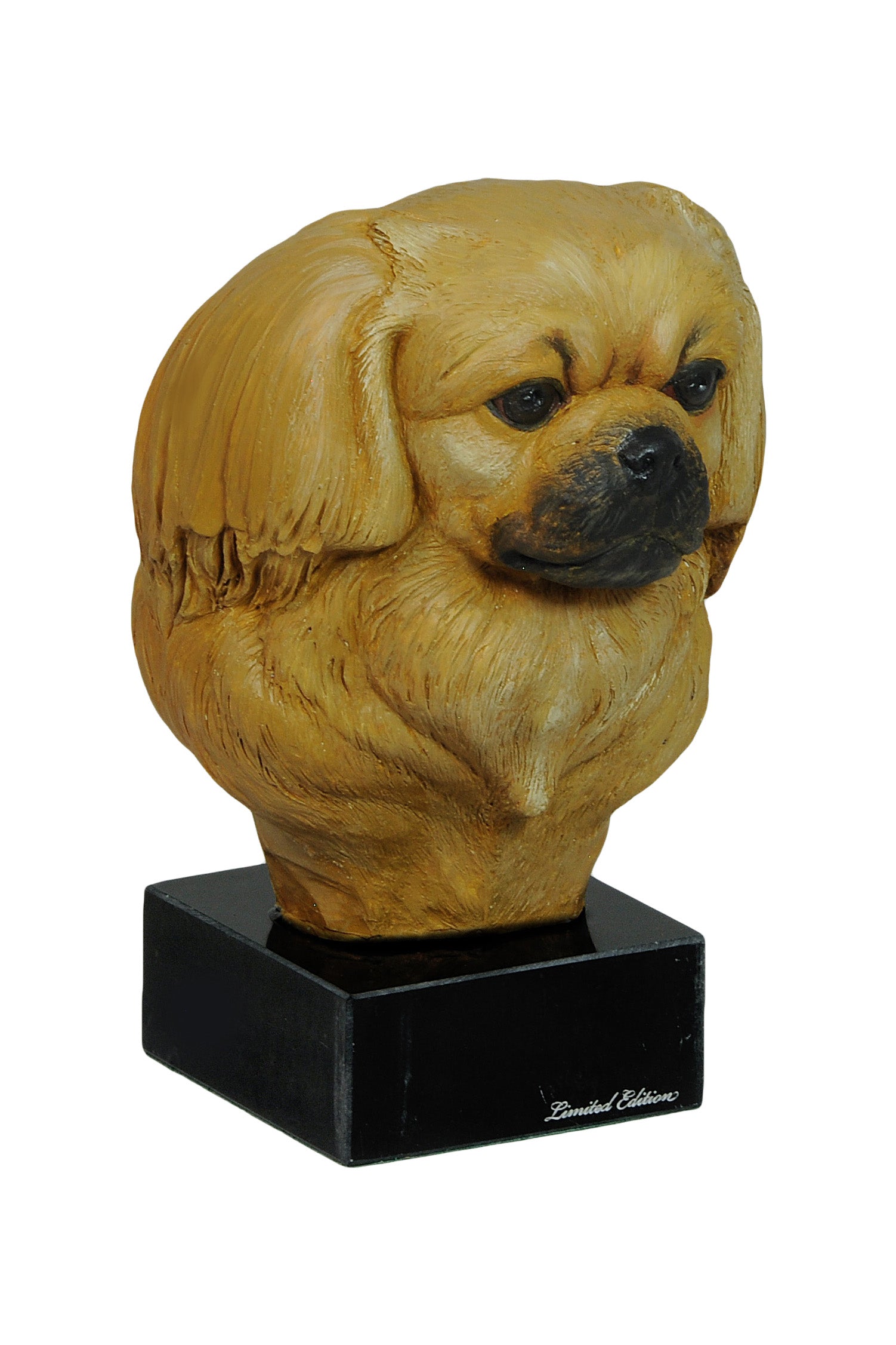 Tibetan spaniel - painted figurine, statue, figure, made by the artist, brand Art-Dog