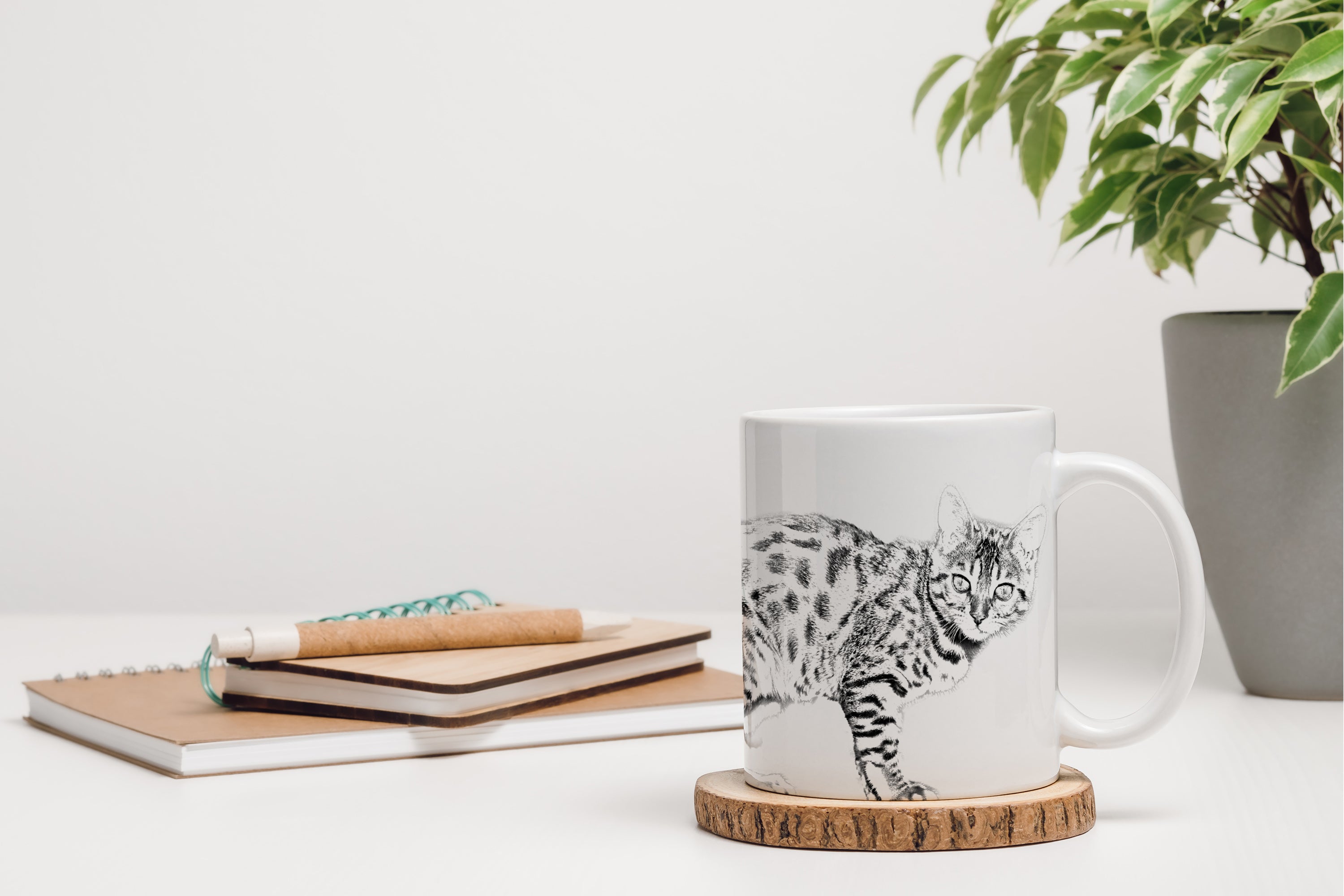 Bengal - cup with a cat, cup with a photo, personalized gift from the Art-Dog brand