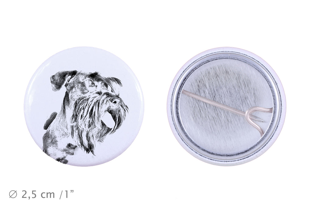 Cesky Terrier, Czech Terrier, Bohemian Terrier - pin with your dog, add your own photo, Art-Dog brand