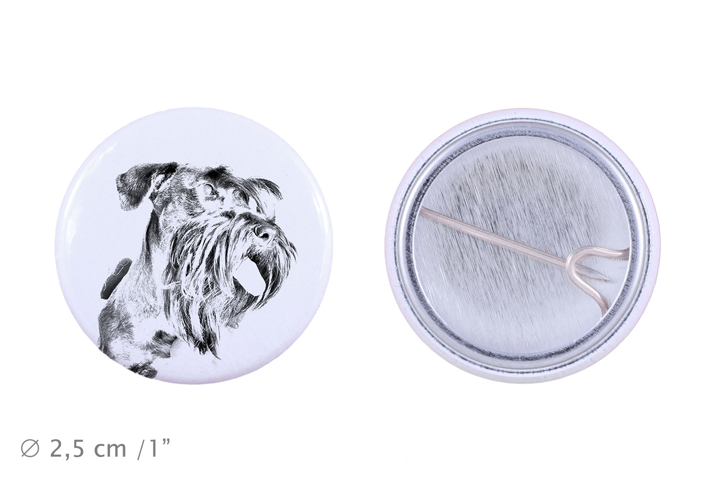 Cesky Terrier, Czech Terrier, Bohemian Terrier - pin with your dog, add your own photo, Art-Dog brand