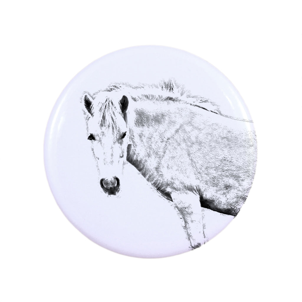 Fjord Horse - magnet with a horse, a unique imprint of the Art-Dog horse brand
