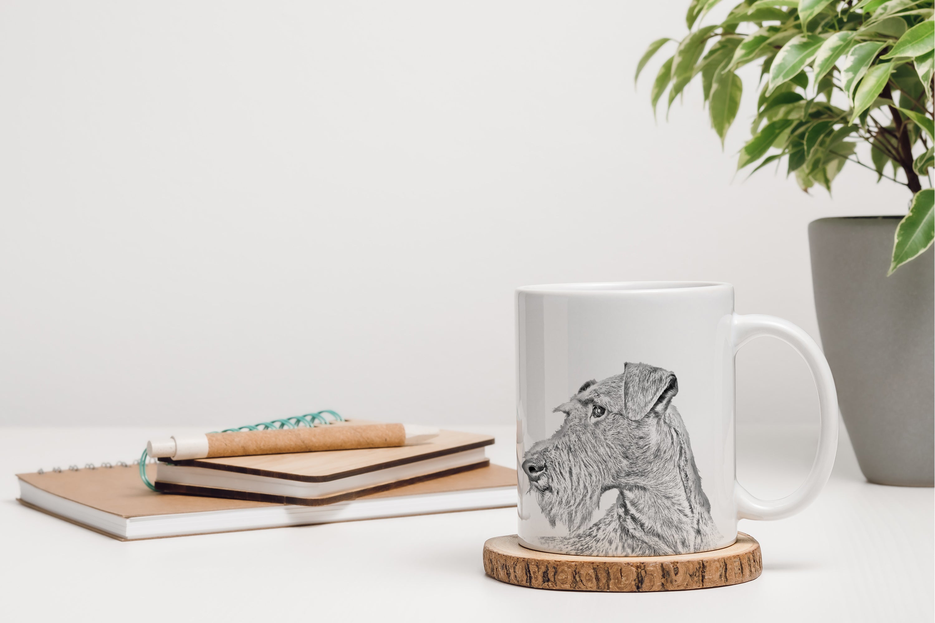 Irish Terrier, Irish Red Terrier, Brocaire Rua - cup with a dog, personalized cup with a print, a classic gift for everyone from the Art-Dog brand