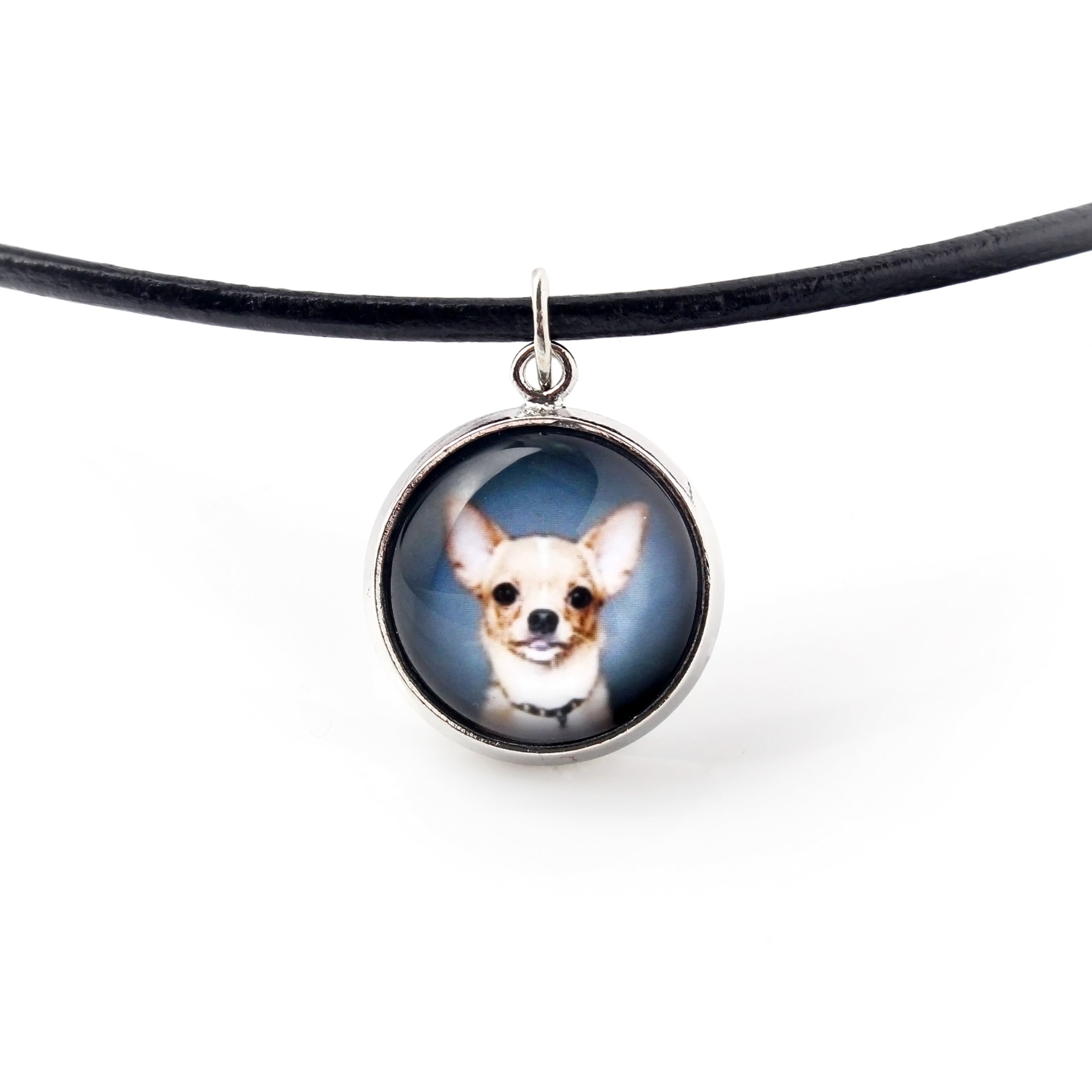 Dachshund Smooth-haired, Wiener dog, Badger dog - a set of jewelry with your photo, handmade set, bracelet and necklace by Art.-Dog brand