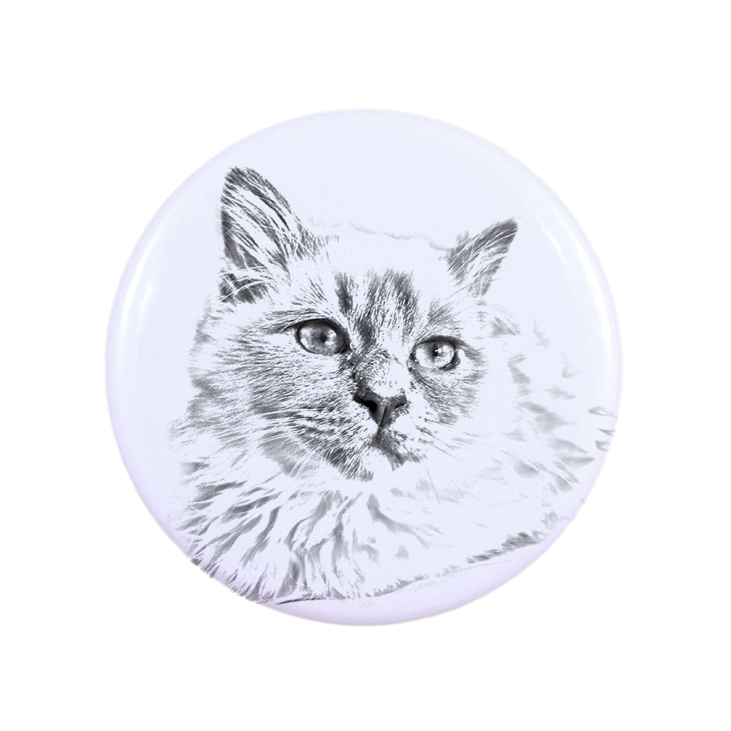 Birman - collection of unique magnets, own photo, Art-Dog brand