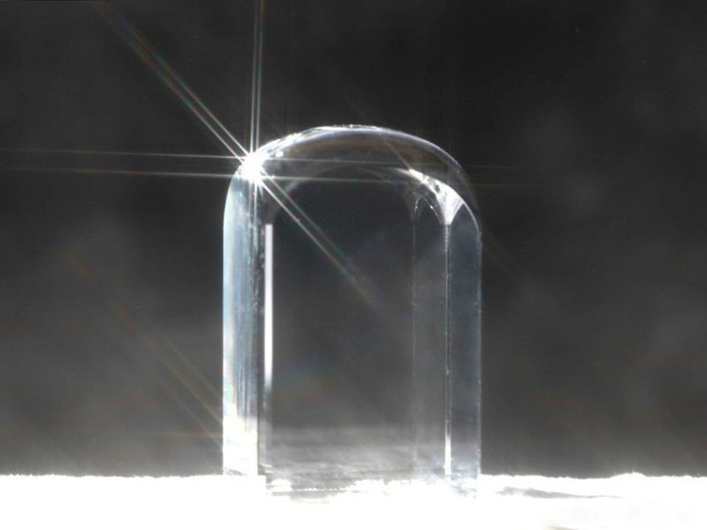Ragdoll - crystal cube with a photo, photo of a cat in crystal, cubic paperweight from Art-Dog brand