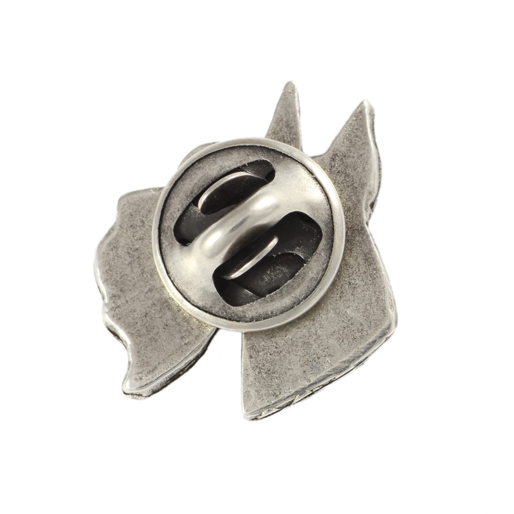 Schnauzer II  - Silver-plated dog brooch, elegant pin, jacket lapel decoration by Art-Dog brand