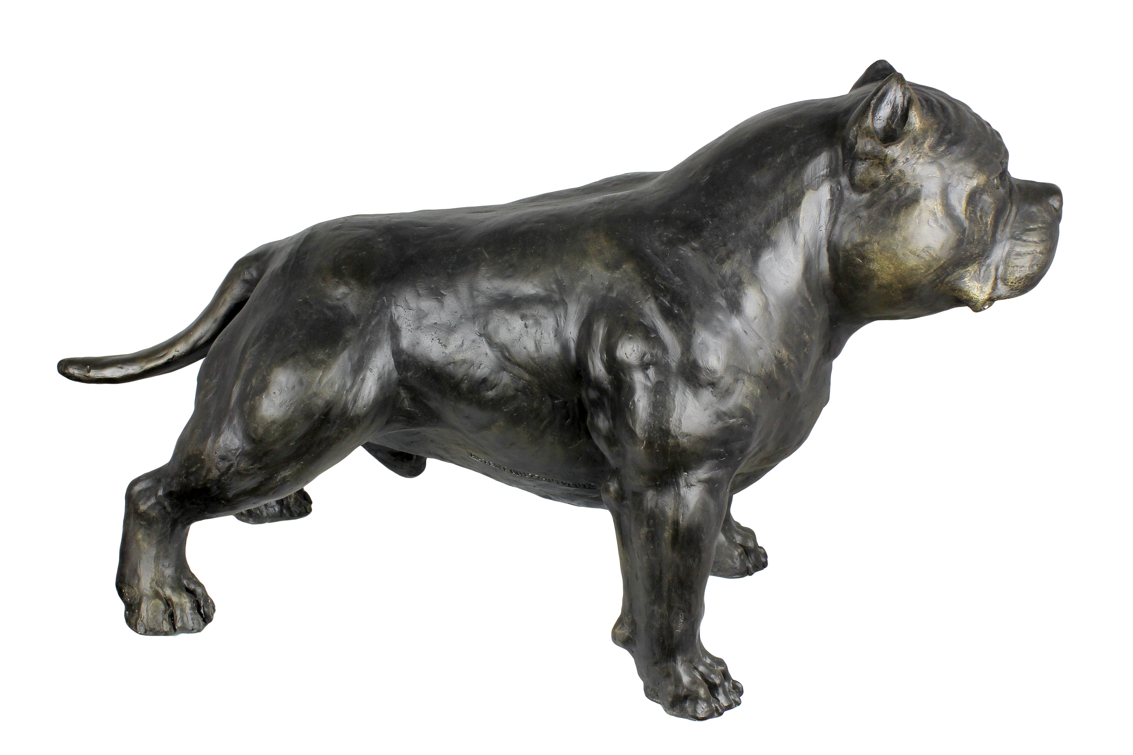 American Bully - Life-size dog statue, 1:1 scale figure, statue for the garden by Art-Dog
