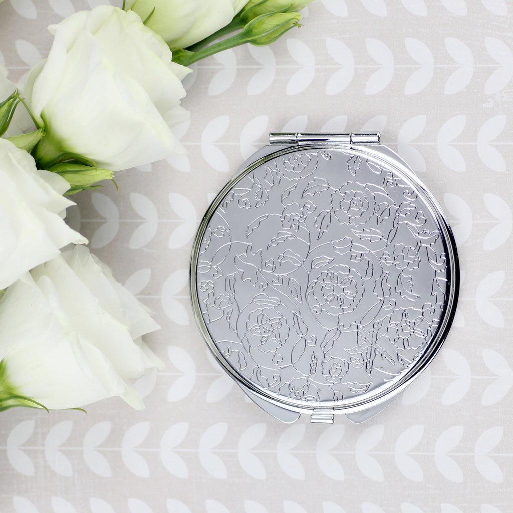 Haflinger Fohlen - pocket mirror with a horse, personalized mirror for a purse, compact mirror with Art-Dog brand print