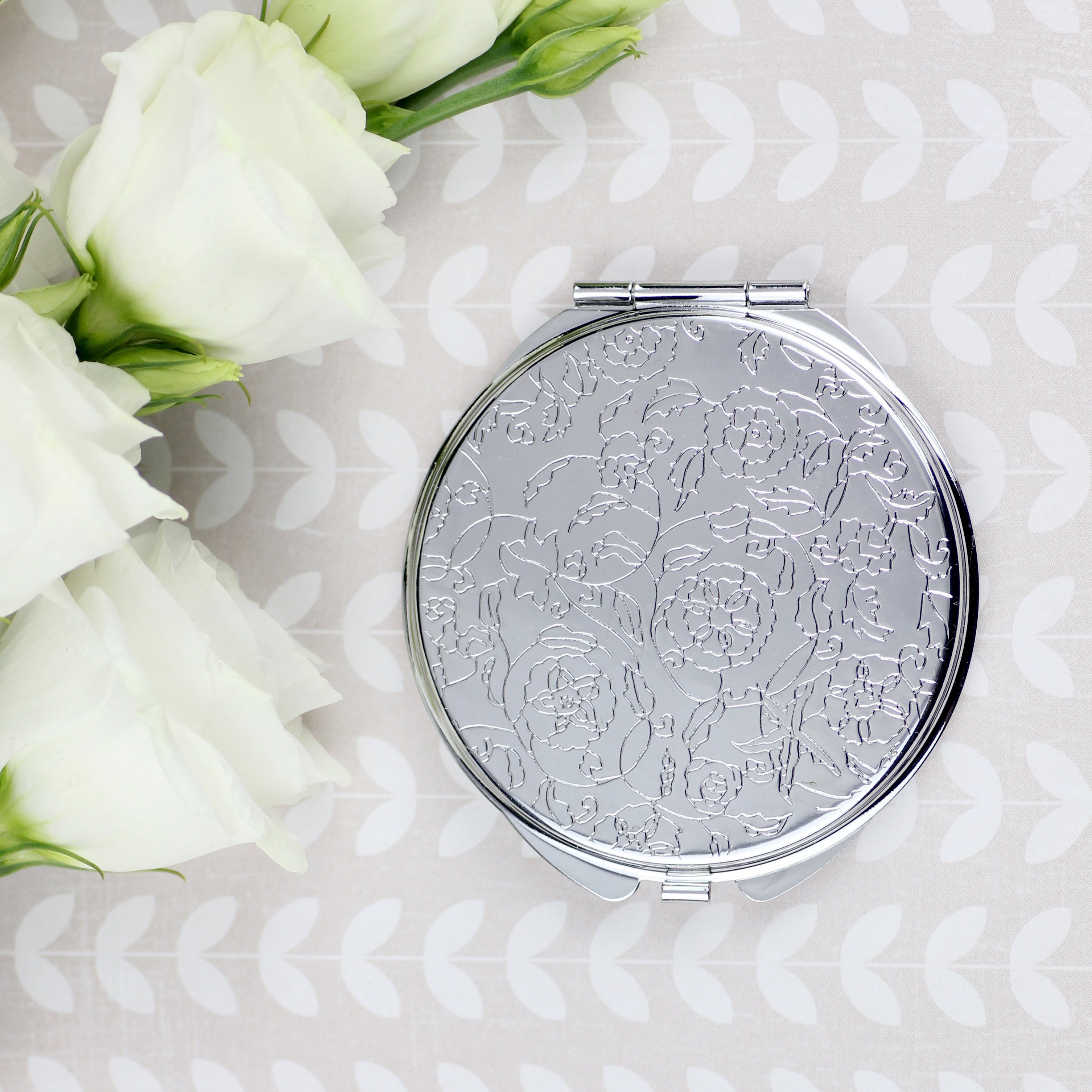 Haflinger Fohlen - pocket mirror with a horse, personalized mirror for a purse, compact mirror with Art-Dog brand print