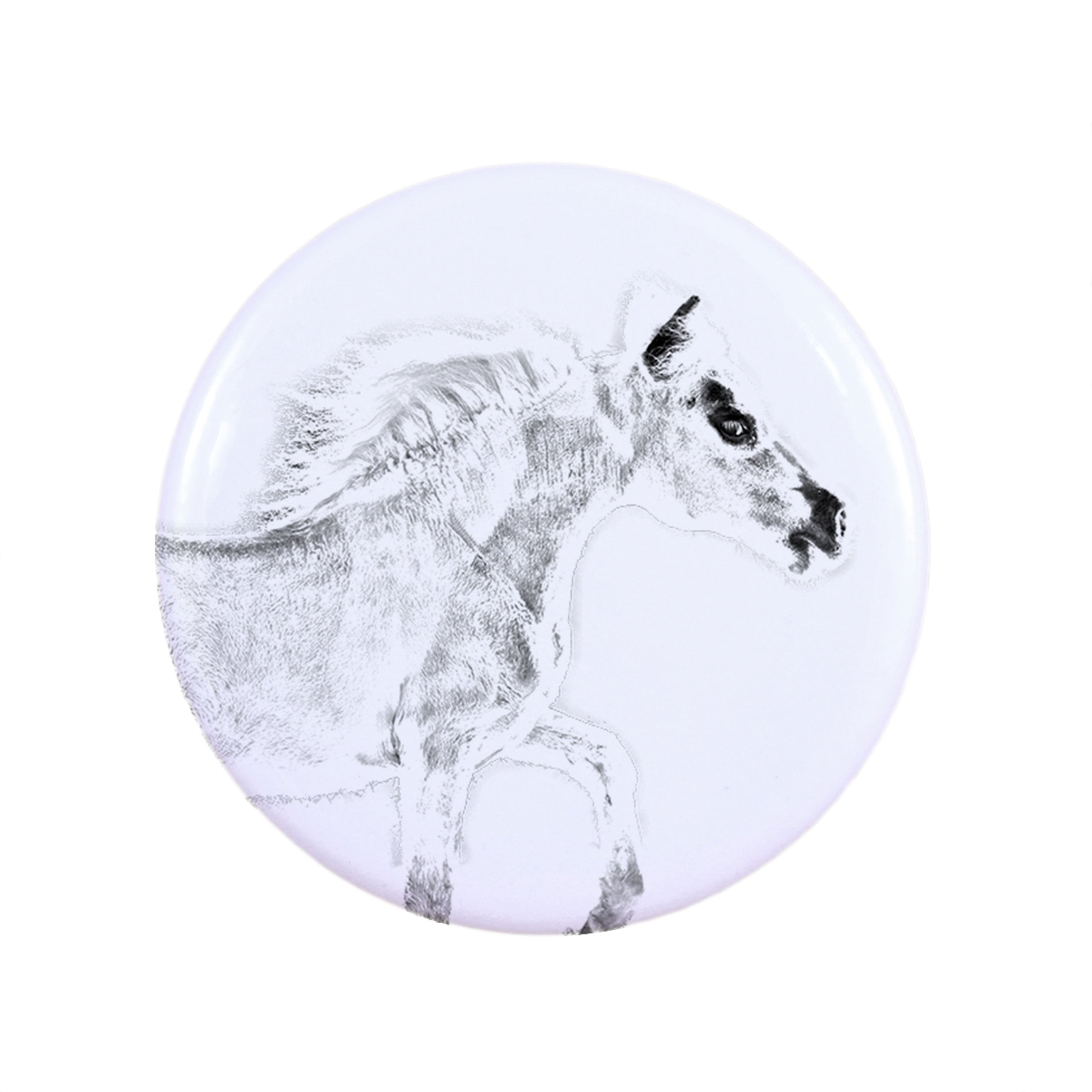 Falabella - magnet with a horse, a unique imprint of the Art-Dog horse brand