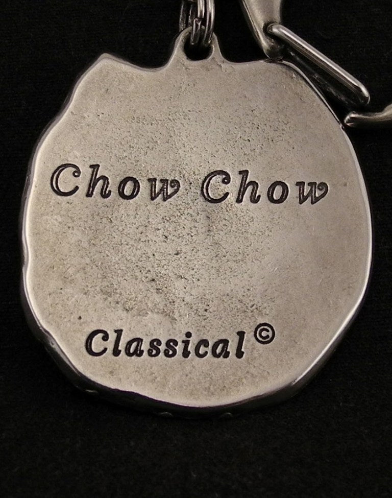 Chow Chow - Necklace with dog, silver-plated pendant for dog fan, unique jewelry by Art-Dog brand