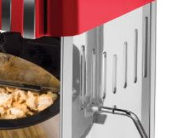 Unold 48535 Machine à Popcorn, 300 W, Rouge et Argent