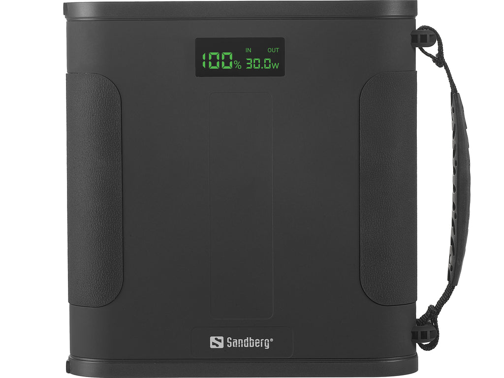 Sandberg 421-37 banque d'alimentation électrique Phosphate de fer lithié (LiFePo4) 144000 mAh Noir