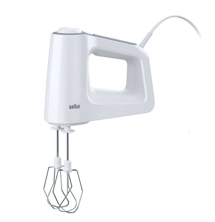 Braun HM 3135 WH Batteur à main 500 W, Gris et Blanc