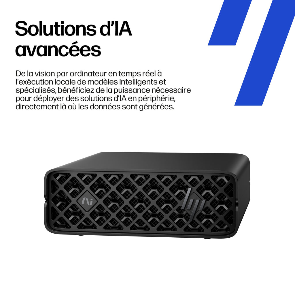 HP ZGX Nano G1n AI 128 Go LPDDR5x-SDRAM linux Mini PC AI Workstation, AI PC