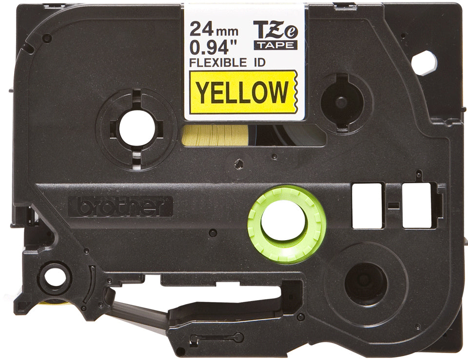 Brother TZE-FX651 ruban d'étiquette Noir sur jaune TZ