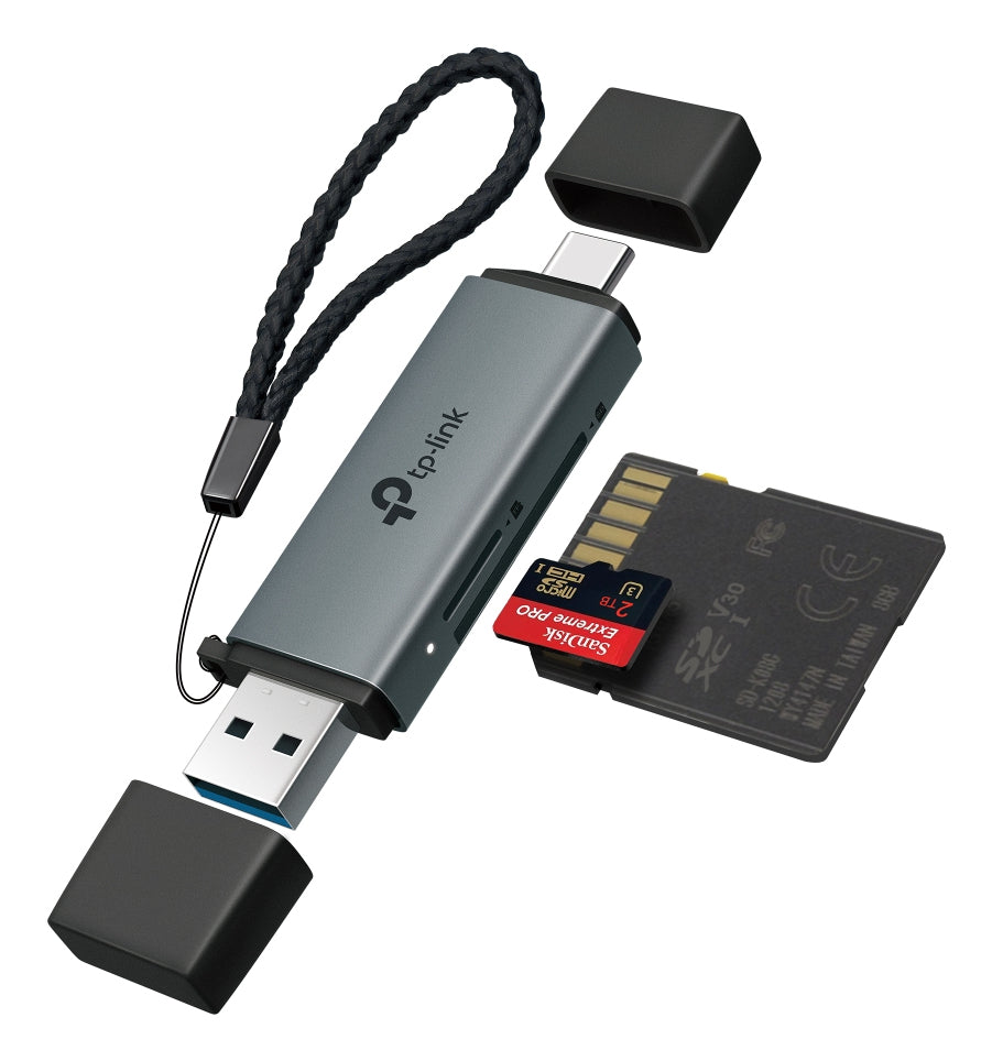TP-Link UA430D lecteur de carte mémoire USB 3.1 Noir