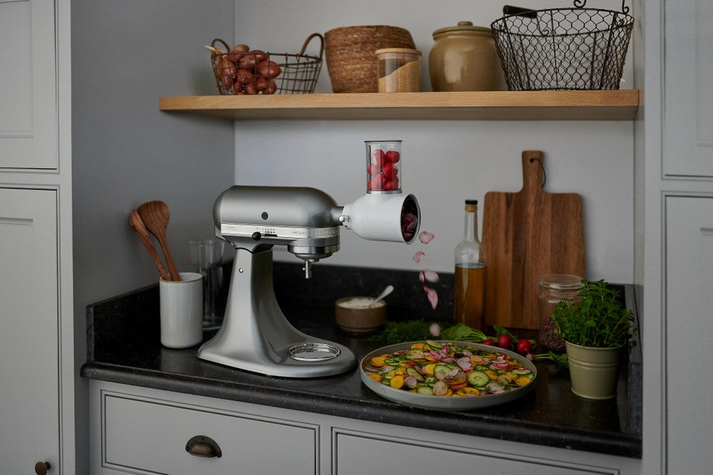 KitchenAid 5KSM125ECU Robot mixer 300 W Argent