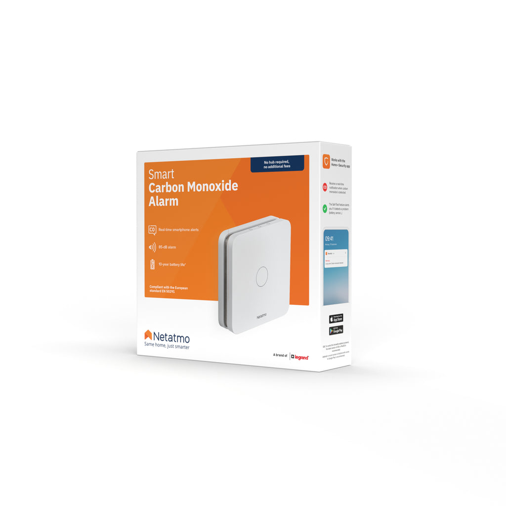 Netatmo CO Detector Détecteur de monoxyde de carbone Raccordements sans fil