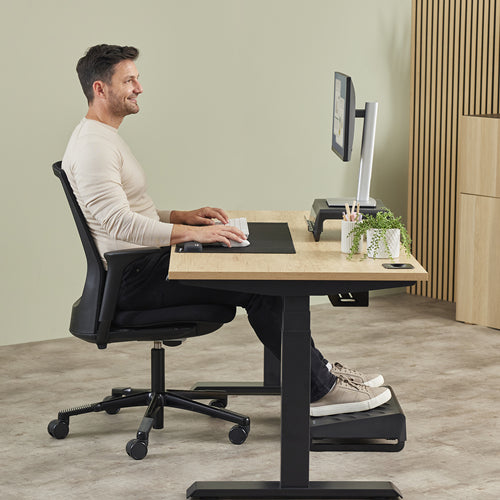 Fellowes Breyta repose-poignet Silicone Noir
