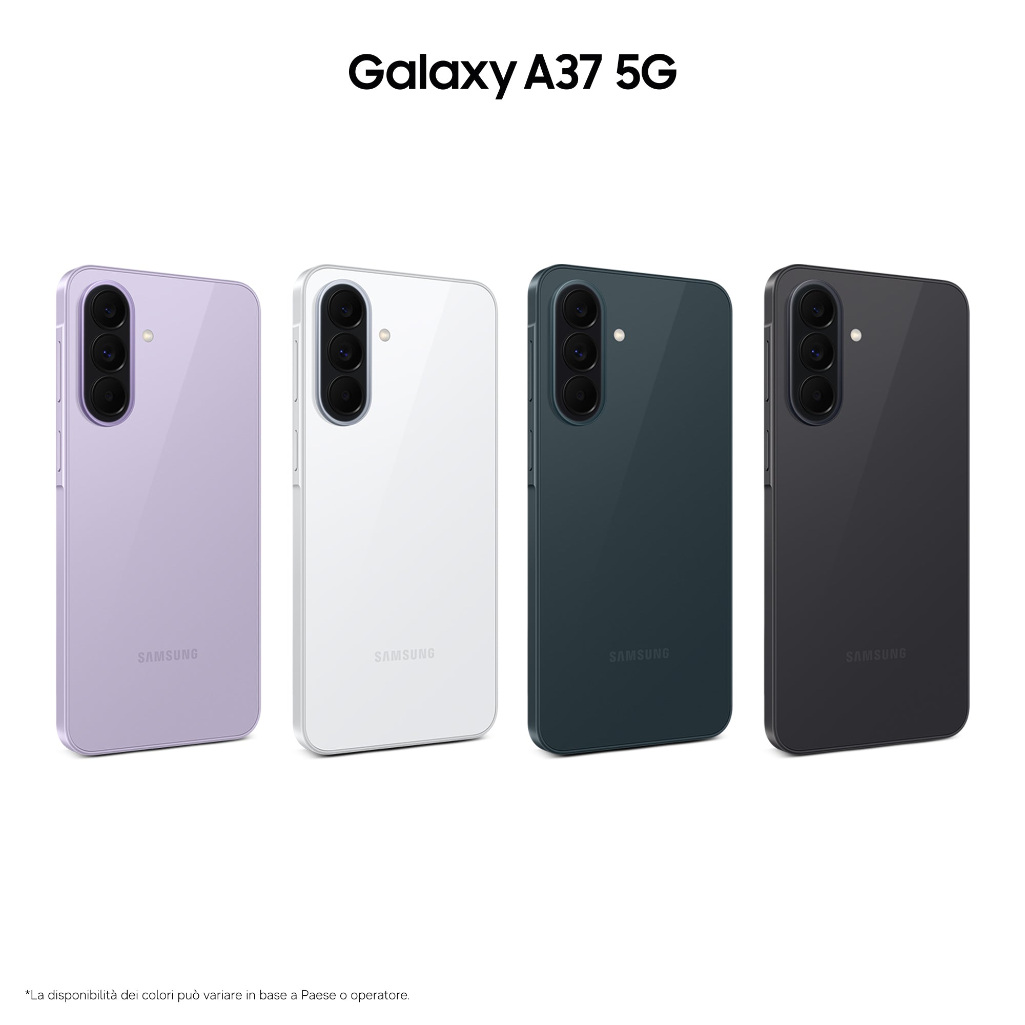 Samsung Galaxy A37 5G 17 cm (6.7") Double SIM Android 16.0 USB Type-C 8 Go 256 Go 5000 mAh Charbon de bois
