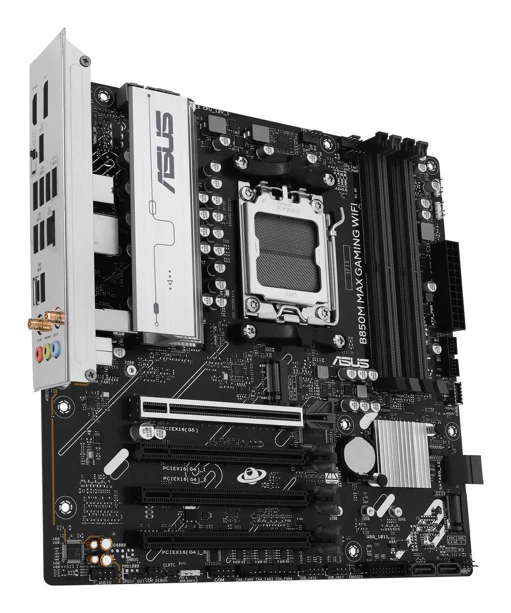 ASUS B850M MAX GAMING WIFI AMD B850 Emplacement AM5 micro ATX