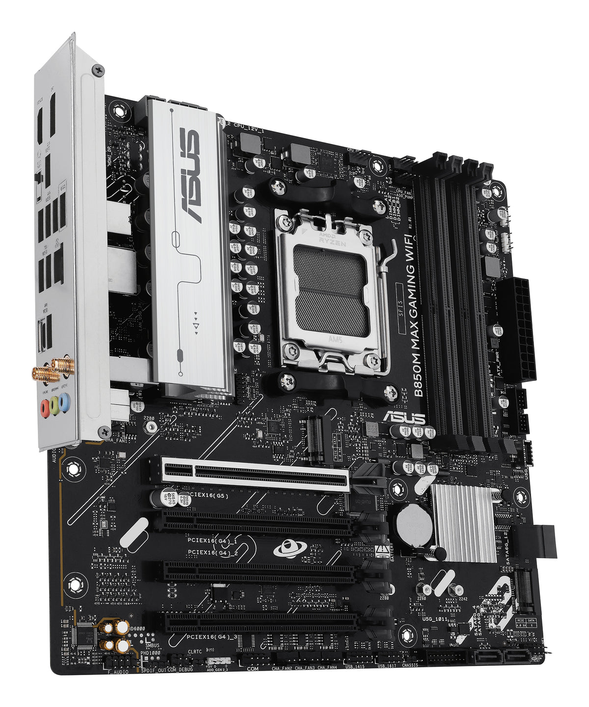 ASUS B850M MAX GAMING WIFI AMD B850 Emplacement AM5 micro ATX