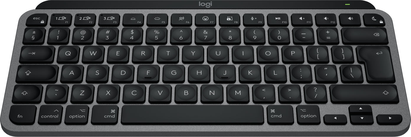 Logitech Master MX Keys Mini For Mac teclado Hogar / Oficina Bluetooth QWERTY Internacional de EE.UU. Negro, Gris