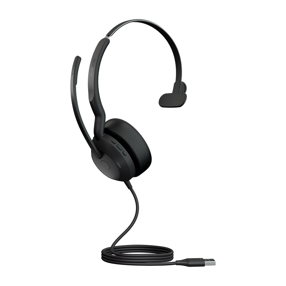 Jabra Evolve2 50 Casque Filaire avec Arceau pour Bureau et Centre d'appels Bluetooth