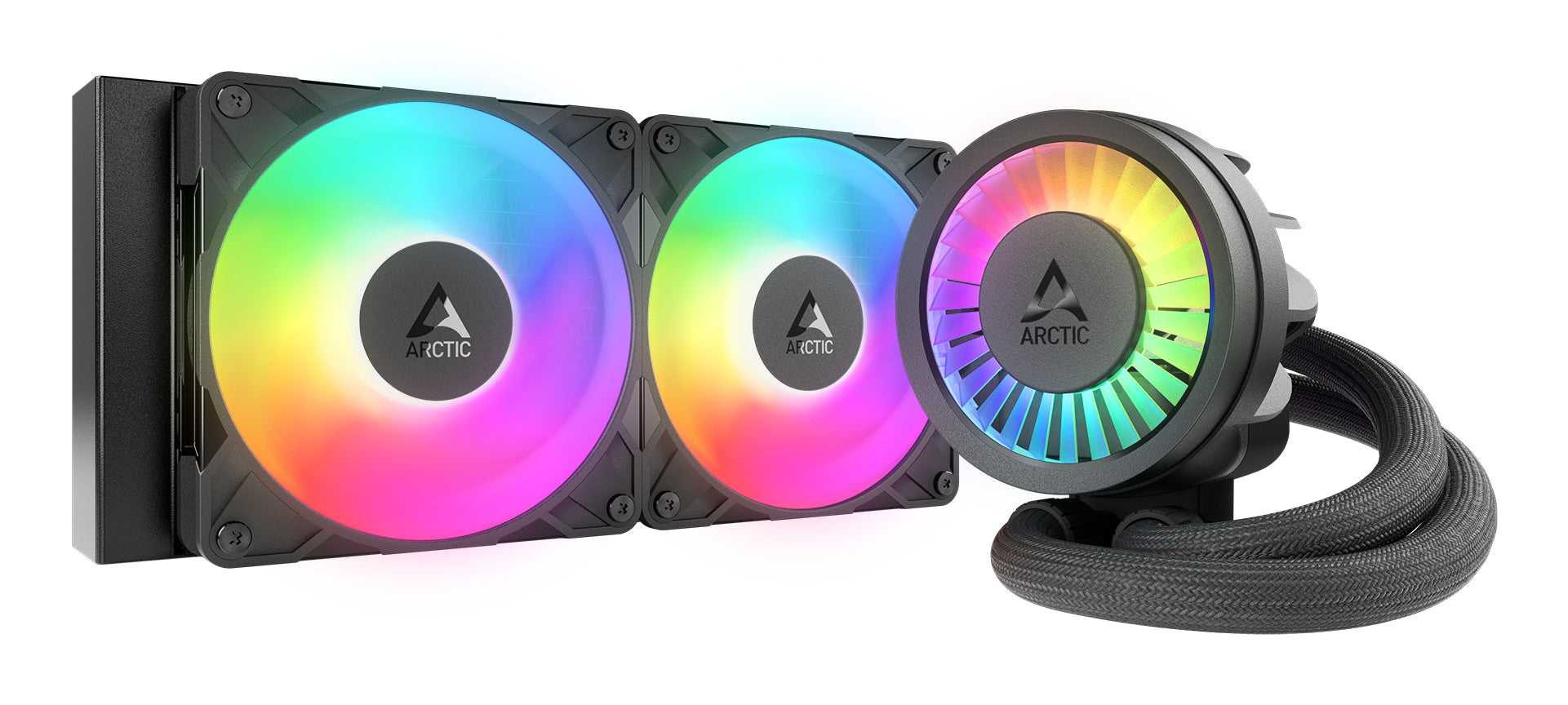 ARCTIC Liquid Freezer III Pro 240 A-RGB Processeur Refroidisseur de liquide tout-en-un 12 cm Noir, Blanc 1 pièce(s)