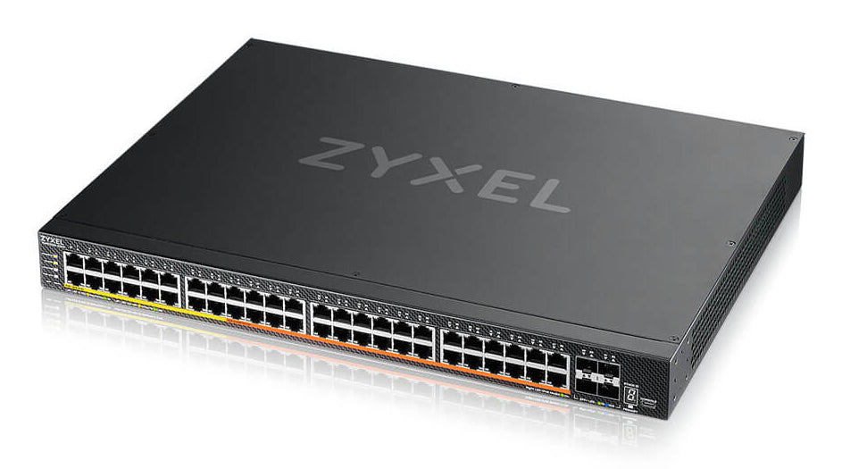 Zyxel XMG2230-52HP Géré L2/L3 2.5G Ethernet (100/1000/2500) Connexion Ethernet, supportant l'alimentation via ce port (P