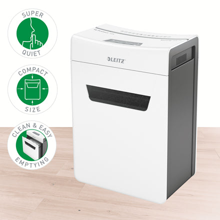 Leitz 80920000 destructeur de papier 55 dB Gris, Blanc - vue 6