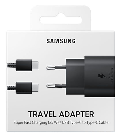 Samsung EP-TA800EBE chargeur d'appareils mobiles Smartphone Noir Secteur Charge rapide Intérieure