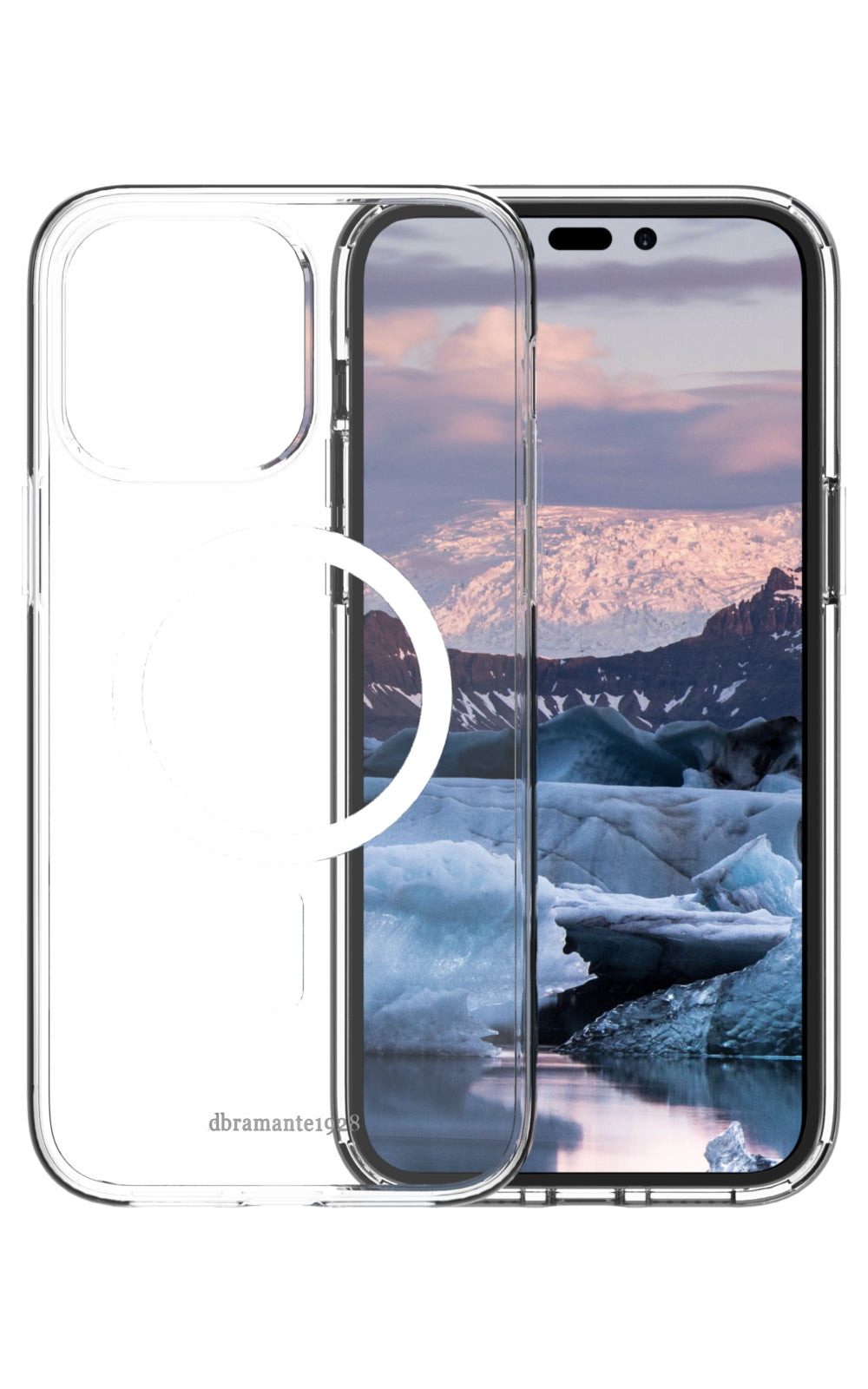 dbramante1928 Iceland Pro MagSafe Coque de Protection Transparente pour iPhone 14 Pro Max 6.7"